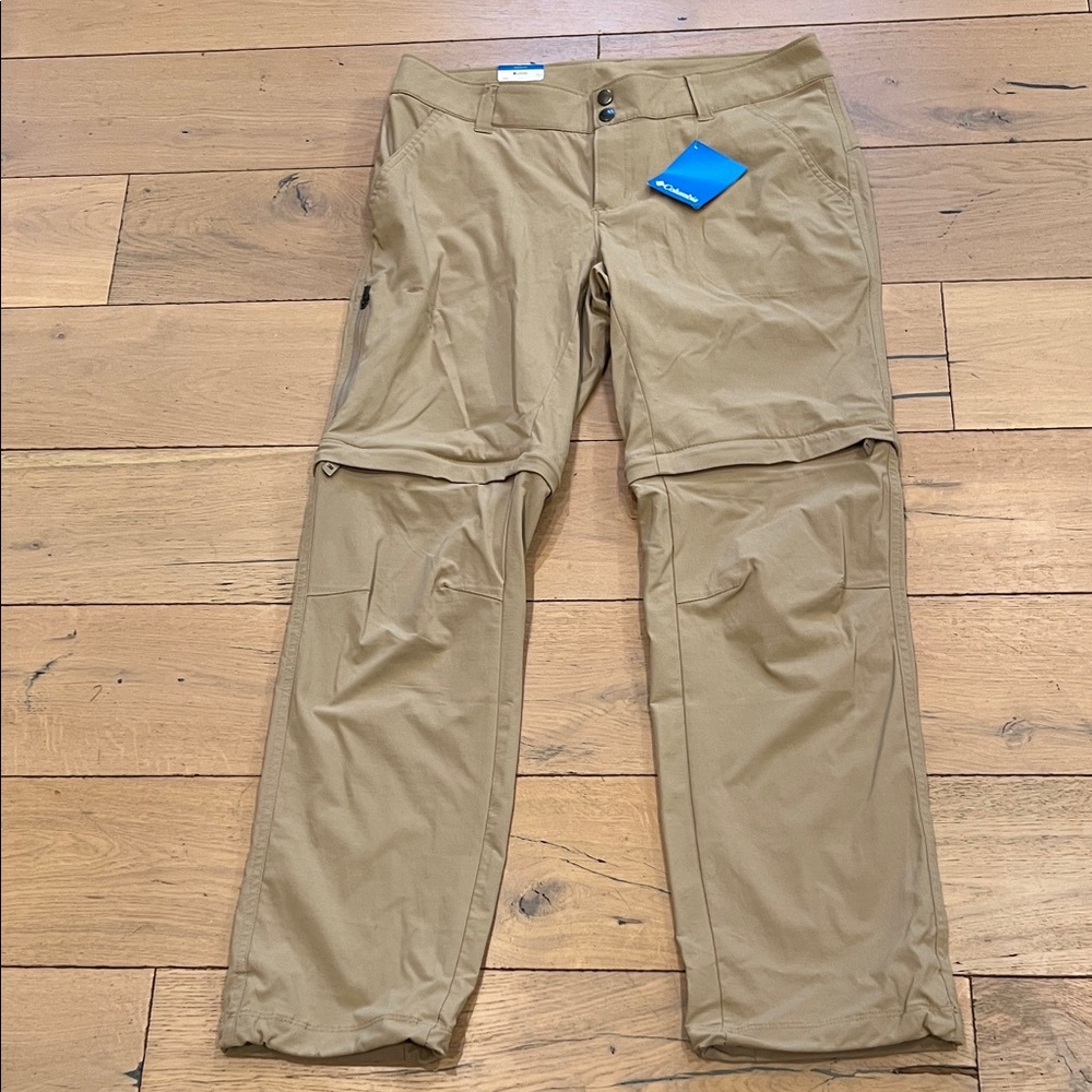Columbia Tan Straight Leg Pants